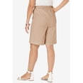 thumbnail image 2 of Jessica London Women's Plus Size Linen Short, 2 of 3