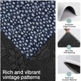 thumbnail image 3 of Dark Blue Christmas Snowflake Pattern Kitchen Rugs Sets Of 3,Kitchen Runner Rugs Non Skid Washable,Decorative Kitchen Floor Mats for Kitchen,Sink,Laundry,17"x30"+ 17"x47" + 17"x59", 3 of 6