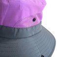 thumbnail image 7 of Women's Ponytail Sun Hat UV Protection Collapsible Mesh Wide Brim Beach Fishing Hat Women's UV Protection Wide Brim Sun Hats, 7 of 7