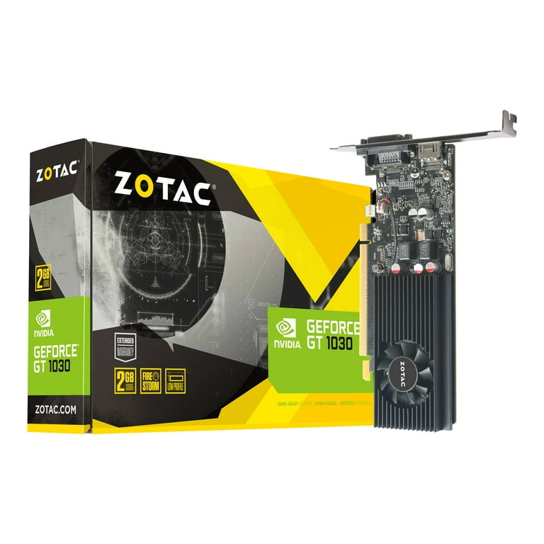 バルク品 Zotac GT1030 2GB GDDR5 VGA/HDMI 2枚 ZOTAC GeForce GT 1030 Video GPU for Gaming PC - 2GB GDDR5 HDMI/DVI