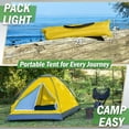 thumbnail image 5 of 2-Person Dome Tent – Easy Set Up Shelter with Rain Fly and Carrying Bag for Camping, 5 of 8