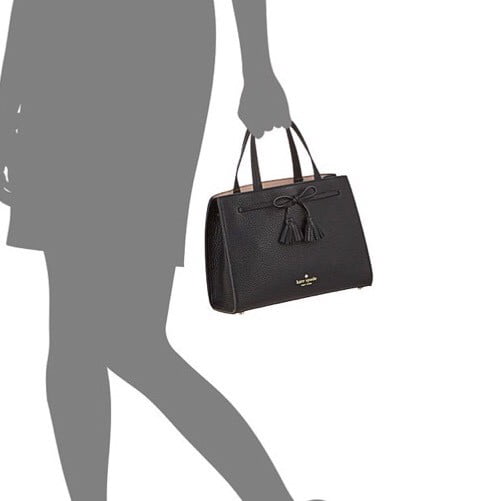 Kate spade new york Hayes  Street Isobel Small leather bag ,Black