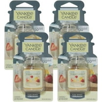 Yankee Candle Long-Lasting Automotive Air Fresheners, Glass Multicolor, 4 Count