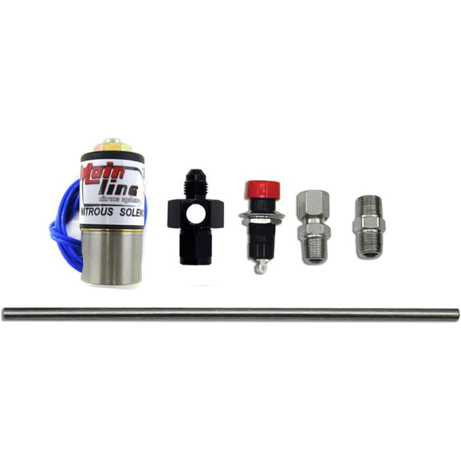 ML15601 Nitrous Purge Valve Kit 06AN Manifold Adapter Fitting Push
