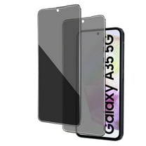 ZYQEEE 2 Pack Privacy Screen Protector for Samsung Galaxy A35 5G 6.6", Anti-Spy Tempered Glass, Bubble-Free, Easy Install
