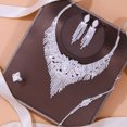 thumbnail image 3 of Stonefans Luxury Indian Bridal Jewelry Sets Women Accessories Fashion Tassel Rhinestone Necklace Earrings Sets Wedding Jewelry, 3 of 5