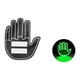 thumbnail image 1 of Fiudx Decoraciones navideñas para interiores Luz de dedo para coche, luz de gestos, luz de recordatorio de alerta multifunción para coche, luz anti-cola, luz interactiva para la palma de la mano, 1 of 2