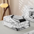 thumbnail image 5 of Homewish Soccer Ball Games Zipper Full Size Comforter Sets with Fitted Sheet and 2 Pillowcases For Kids,Cartoon Bowknot Pattern Zipper Bedding Set For Kids Girls,Lightgray Reversible,4 Pieces, 5 of 7