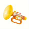 thumbnail image 3 of 1pc Cartoon Cute Animal Trumpet Toy, Mini Trumpet Instrument. Made Of ABS Material, Durable. Enhance Color Recognition., 3 of 5