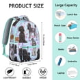 thumbnail image 6 of "Dog & Bone Pattern Backpack - Fun School Accessory, Cute Gift for Dog Owners, Durable Waterproof Fabric", 6 of 6