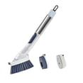 thumbnail image 1 of Cepillo para platos , cepillo para fregar material acero inoxidable, cepillo para fregar, Control de jabón para platos, cepillo para lavar, , Azul BLESIY cepillo dispensador de jabón, 1 of 4