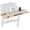 White, variant on Treadmill Desk Attachment-39 Wide Universal Walking Laptop Desk Holder with Cup Tablet Phone Holder & Laptop Stand, Ergonomic Platform Workstation for Treadmill