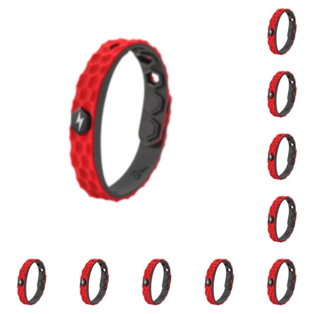 Soidarity de silicona resistente al agua elegante de gel de sílice para de anión de silicona de amplia aplicación roja rojo 10Conjunto