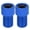 Blue, variant on BIMZUC 2pcs/set Presta to Schrader Bicycle Valve Converter Wearproof Mountain Bike Pump Adapter, Red, 0.6 inches / 1.5 cm