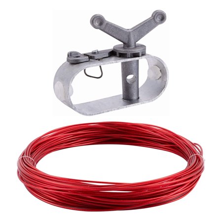 Pool Cover Wire TB&W 100ft Swimming Pool Cover Cable Tightener Wire Pool Car Tent Cover ...