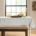 thumbnail image 3 of Buffalo Check Plaid Tablecloth - Gray - 60 in x 104 in, 3 of 3