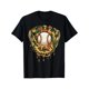 thumbnail image 1 of Camiseta de béisbol con estampado de goteo para niño - 100 % algodón, corte regular, diseño de helado goteando, estampado de camuflaje negro y amarillo para uso informal en el día del partido, a par, 1 of 5
