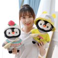 thumbnail image 3 of Kiplyki Cute Cartoon Penguin Cosplay Dress Up Plush Baby Toys Stuffed Doll Birthday Gift, 3 of 9
