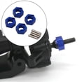 thumbnail image 4 of Adaptador hexagonal de rueda CUTICAT 4 piezas Cubos de rueda hexagonales Azul, 4 of 8