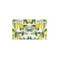 thumbnail image 2 of Lemon Floral Rugs and Mats Non Skid Washable Absorbent Microfiber Soft Kitchen Mat for Floor Set Of 2 Decor Stain Resistant 17"x47"+17"x30", 2 of 7