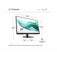 thumbnail image 5 of HP Series 3 Pro 327ph 27" 16:9 Full HD 100Hz IPS LCD Monitor, Black, 5 of 8