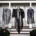 thumbnail image 1 of Hanging Ghost Halloween Decoration Scary Realistic Poseable Skeleton Decor Spooky Atmosphere Layout Prop for Haunted House, 1 of 7