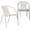 White, variant on PEXMOR PE Rattan Outdoor Dining Chairs Set of 2, Plastic Stackable Patio Chairs for Garden, Porch & Indoor Use