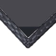 thumbnail image 2 of vidaXL Garden Table Black 240x90x74 cm Poly Rattan and Glass, 2 of 3