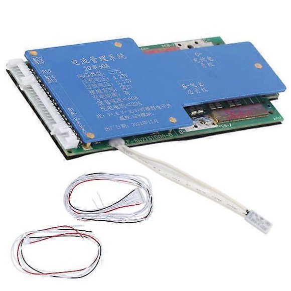 Lithium Battery Protection Board 20-Series Multiple Protective Functions BMS Protection Board for Electrocar UPS