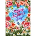 thumbnail image 3 of Briarwood Lane Mother's Day Floral Heart House Flag, 3 of 4