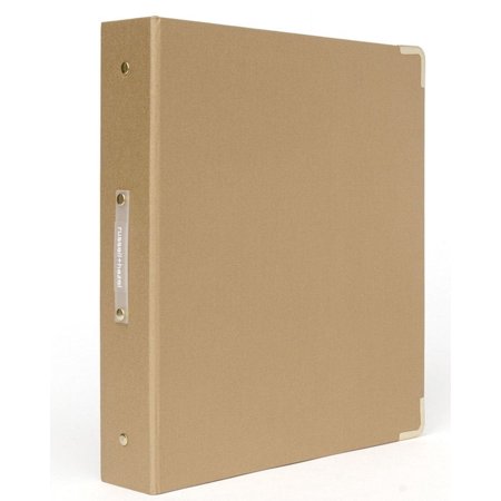 russell+hazel Medallion Bookcloth Signature 3 Ring Binder