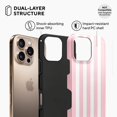 thumbnail image 4 of Baby Pink Stripe - iPhone 16 Pro Max Case, iPhone 12 Pro Max, 4 of 9