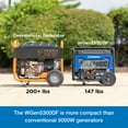 Westinghouse WGen5300DF Dual Fuel Portable Generator with 120/240 Volt
