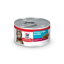 Hill's Science Diet Ocean Fish Wet Cat Food, 2.9oz Can 24pk