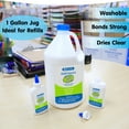 thumbnail image 3 of BAZIC White Glue 1 Gallon, Giant Bulk Refill Adhesive Craft Slime Making, 1-Pack, 3 of 7