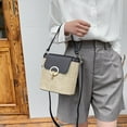 thumbnail image 2 of MesaSe Sac à Main Rétro en Paille Tressée pour Femmes Petit Sac à Bandoulière Sac Messager, 2 of 7