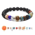 thumbnail image 5 of SmartBy Solar System Bracelet Natural Stone Beaded Bracelet Universe Eight Planets Jewelry Accessories Best Friends Gift for Him Her Men Women, 5 of 7
