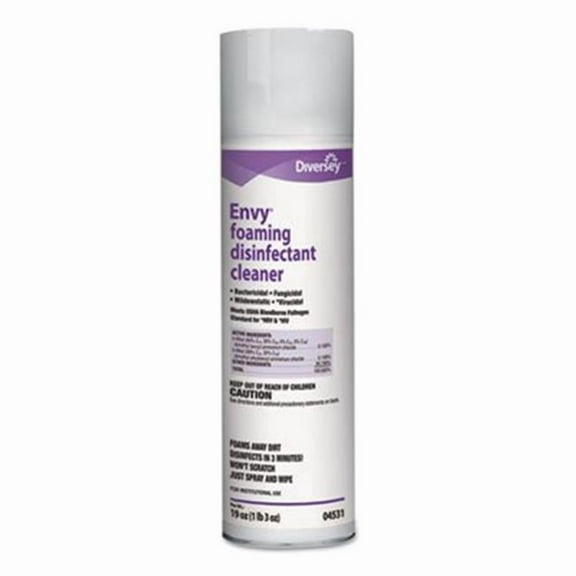 DVO04531 Foaming Disinfectant Cleaner- Lemon Scent- 19 oz. Aerosol Can