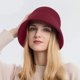 thumbnail image 3 of Sombreros de invierno para mujer, gorro de lana cálido, gorro de punto de oso para mujer, gorro de mujer, 3 of 4
