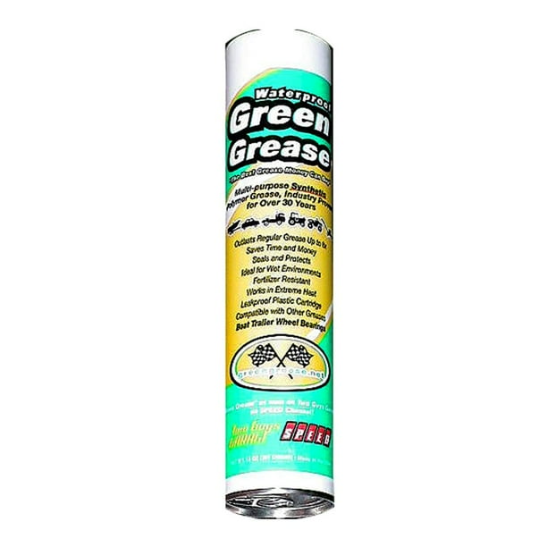 Green Grease 101 Synthetic Waterproof High Temperature Grease, 14 Oz