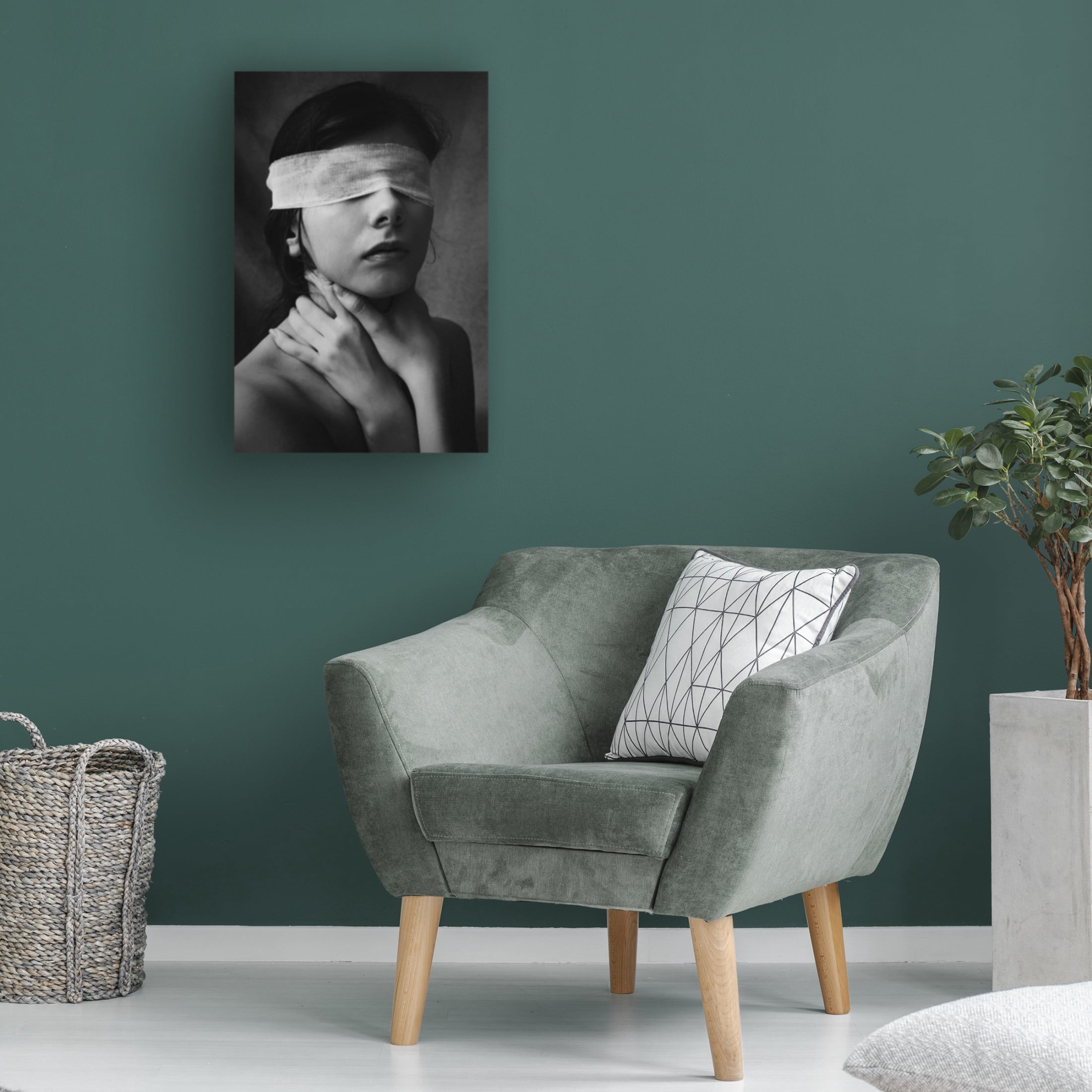 Canvas Wall Art - Desislava Ignatova 'Vulnerable' Wall Art for Living Room, Bedroom, or Office D?cor by Trademark Fine Art - 12 x 19 Inches