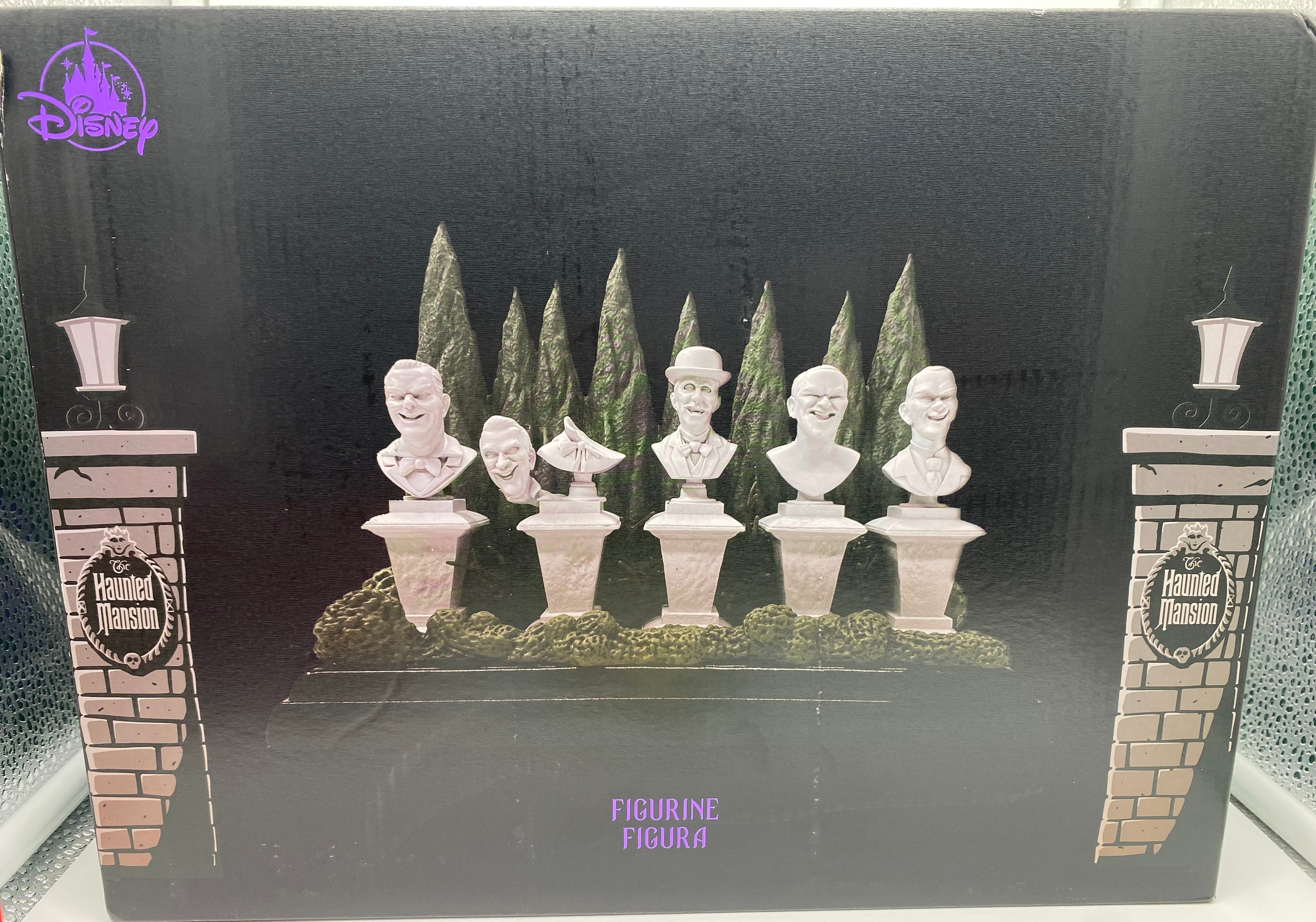 Disney Parks Haunted Mansion Musical Singing Busts Figurine New with
