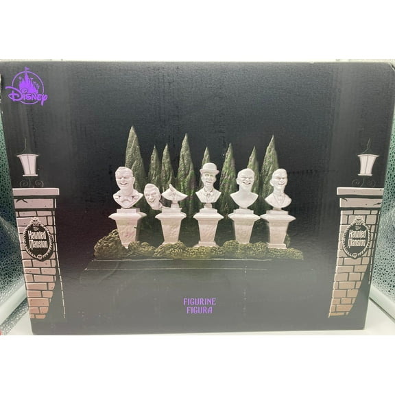 Disney Parks Haunted Mansion Musical Singing Busts Figurine New with Box