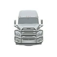 thumbnail image 3 of Kozak Semi Truck Compatible with Freightliner Cascadia 2018-2024 Front Grille Bumper Deer Guard - Chrom, 3 of 7