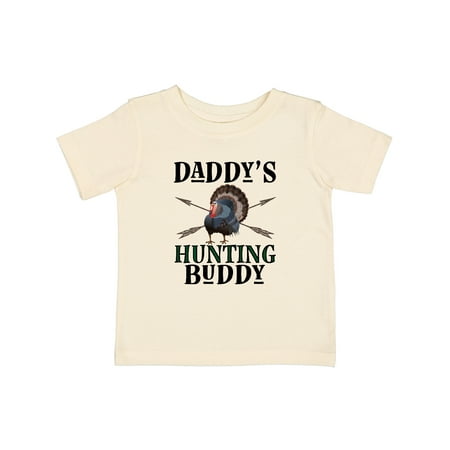 

Inktastic Turkey Hunter Daddys Hunting Buddy Gift Baby Boy T-Shirt