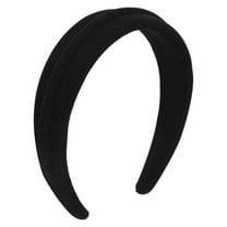 Unique Bargains 1 Pc Elegant Pure Color Headbands for Women Black