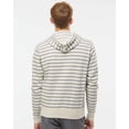 thumbnail image 3 of Independent Trading Co. Oatmeal Heather/ Salt & Pepper Stripe 4237 XL, 3 of 5