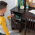 thumbnail image 6 of Rosebery Kids Modern Wood Writing Desk with Chair in Espresso, 6 of 10
