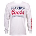 thumbnail image 1 of Coors Chemise à Manches Longues Blanche avec Logo de Montagne pour Hommes - 2TG, 1 of 2