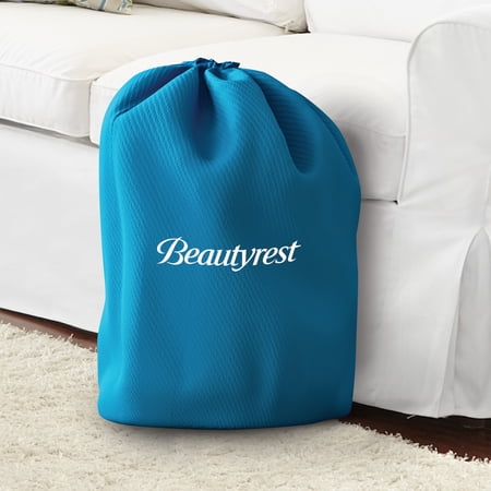 BEAUTYREST EXTRAORDINAIRE 20 INCH TWIN AIR MATTRESS WITH BUILT-IN PUMP FOR CAMPING AND GUESTS